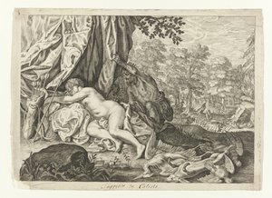 Jupiter and Callisto (series title: Metamorphoses of Ovid)