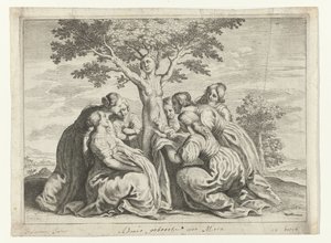 Birth of Adonis by Crispijn van de Passe (II) (workshop of)