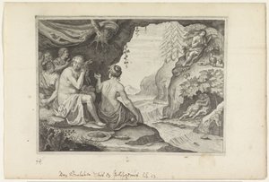 Polyphemus and Acis Loving Galatea (Metamorphoses of Ovid series)