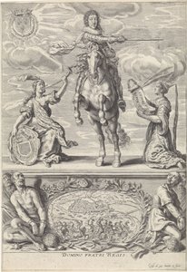 Portrait of Gaston Jean-Baptiste of Orléans on Horseback by Crispijn van de Passe (II)