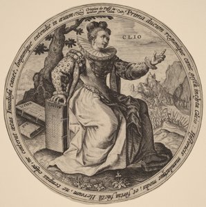 Clio by Crispijn van de Passe I