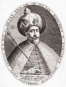 Mehmed III, Sultan, Ottoman Empire by Crispin I de (after) Passe