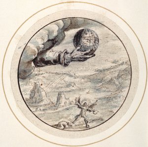 Hand with Celestial Sphere, early 17th century by Crispin I de Passe