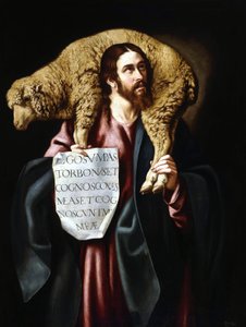 The Good Shepherd by Cristóbal García Salmerón