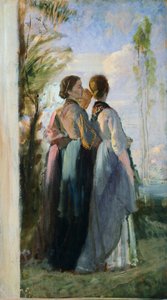 Three Peasant Women by Cristiano Banti