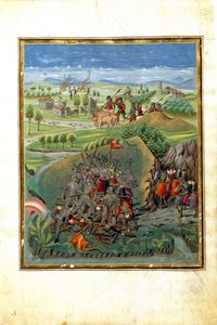 Influence of the Planet Mars: War Scene by Cristoforo De Predis