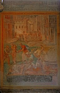 Martyrdom and mutilation of various saints