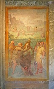 Martyrdom of a female saint