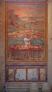 Martyrdom of numerous saints