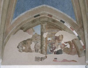 Scenes from the life of Saint Catherine, Cappella Bolla by Cristoforo de Mottis