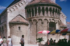 Church of Sveti Krsevan, built 1175 by Croatian School