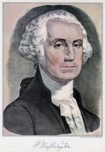 George Washington, first president of the United States, 19th century by Currier and Ives
