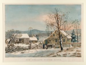New England Winter Scene