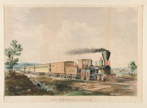 The Express Train by Currier and Ives
