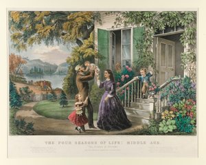 The Four Seasons of Life: Middle Age by Currier and Ives