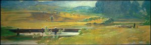 In the Wiesental near Pretzfeld by Curt Herrmann