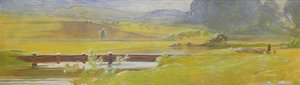 The Meadow Valley near Pretzfeld, c.1898 by Curt Herrmann