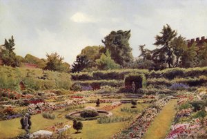 The Old Pond Garden, Hampton Court by Cyril Ward