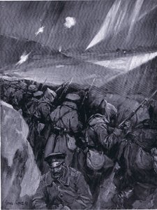 Bulgarians Besieging Adrianople (1912-1913) Balkans War, from Hutchinson