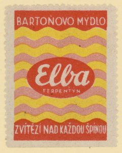 Elba turpentine soap by Czech School