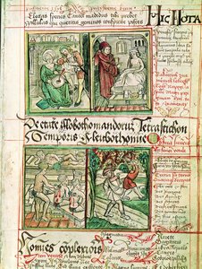 How to cure illnesses, from Tractatus de Pestilencia by Czech School