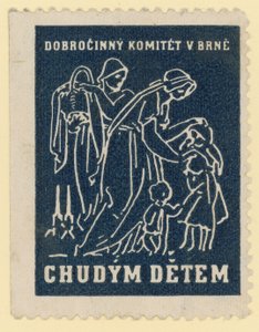 Poor children by Czech School
