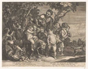 Triumph of Bacchus by D. Brunn