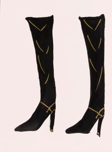 Black Boots by Daisy de Villeneuve