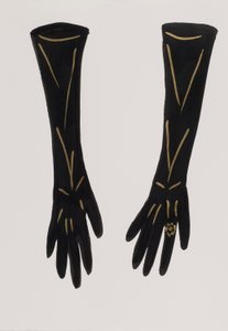Black Gloves, 2017 by Daisy de Villeneuve