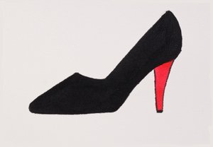 Black High Heel by Daisy de Villeneuve