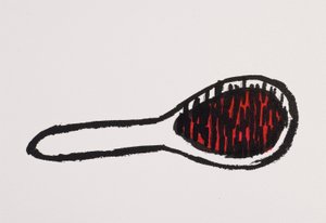 Hair Brush by Daisy de Villeneuve