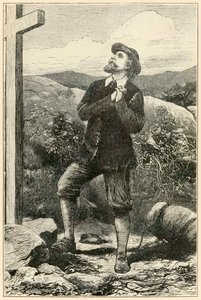 "Christian before the cross" from "The Pilgrim