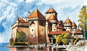 Chateau De Chillon by Dan Escott