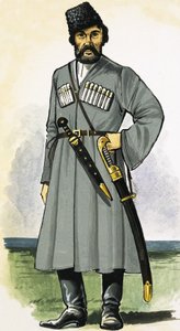 Don Cossack Guard at the End of the 19th Century by Dan Escott