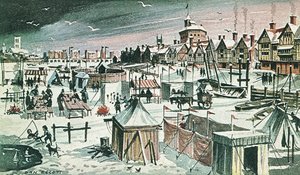Frost-Fair on the River Thames by Dan Escott