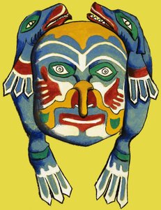 Japanese Theatrical Mask by Dan Escott