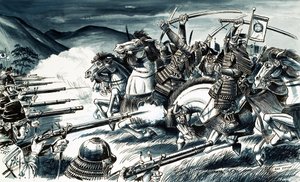 The Battle of Nagashino in 1575 by Dan Escott