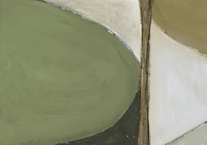 Calm Organic Abstract by Dan Hobday