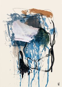 Twin Abstract 1 by Dan Hobday