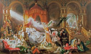 The Sleeping Beauty by Daniel Maclise