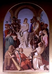The Spirit of Chivalry by Daniel Maclise