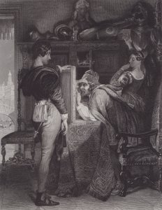 Salvator Rosa by Daniel (after) Maclise