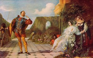 Shakespeare: Malvolio and Olivia, Twelfth Night, Act III, Scene 4