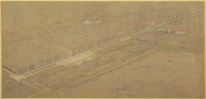 Plate 114 from The Plan of Chicago, 1909: Chicago. Proposed Boulevard and Parkway on Michigan