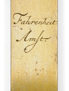 Signed Thermometer Scale