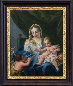 Mary with Jesus and St. John by Daniel Gran