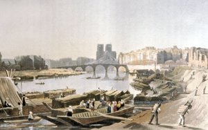 Notre Dame, Ile de la Cite, Ile Saint Louis and the Pont de la Tournelle