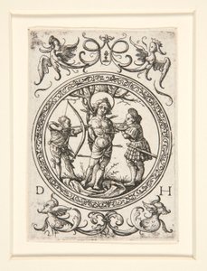 Saint Sebastian by Daniel Hopfer
