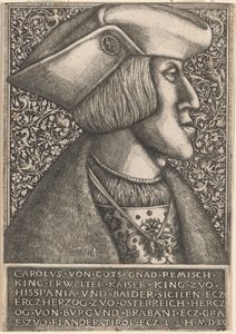 Emperor Charles V by Daniel Hopfer and Hieronymus Hopfer