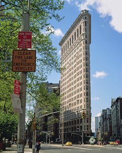 The Flatiron Building, completed 1902